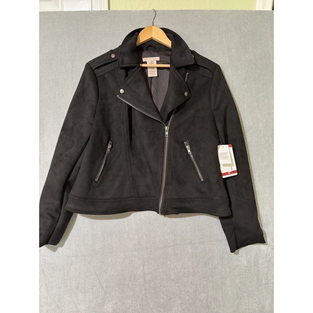 Philosophy Black Blazer NWT Women's Size XL Jacket